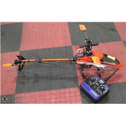 NEW R.C HELICOPTER BUILD SET AND E.FLIGHT REMOTE.