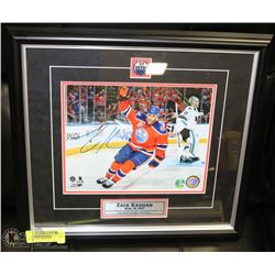 ZACK KASSIAN SIGNED FRAMED MATTED PICTURE W/ COA