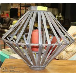 SHOWHOME MODERN GEOMETRIC CANDLE LANTERN 20"