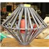 Image 1 : SHOWHOME MODERN GEOMETRIC CANDLE LANTERN 20"