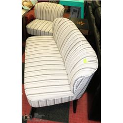 SHOWHOME 2 PC SETTEE & CHAIR SET