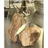 Image 1 : PAIR OF WOOD FRUIT ORNAMENTS, 14" TALL