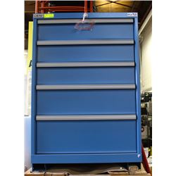 NEW U.S.A. LISTA 5-DRAWER TOOL CHEST W/ KEYS
