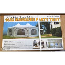16FT X 22FT MARQUEE EVENT TENT WITH 320 SQFT, ONE