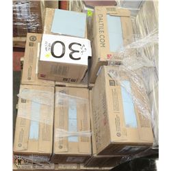 PALLET #30) LOT OF CERAMIC TILES BLUE 6"X6"