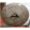 Image 1 : GEOMETRIC METAL WALL ART MIRROR 36" DIAMETER