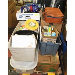 ESTATE PALLET WITH HOBBY RC CARS, POTS & PANS, NEW