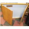 Image 1 : WALL MOUNT ENCLOSED WHITEBOARD 50"W X 38" H