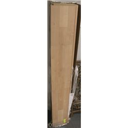 2 BOXES OF PINE LOOK LAMINATE FLOORING.