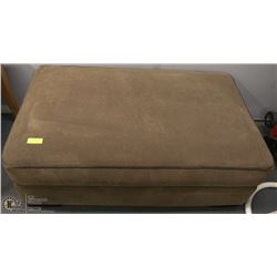 OVERSIZED OTTOMAN  46 X 30 X 19