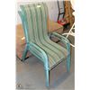 Image 1 : PAIR OF GREEN PATIO CHAIRS