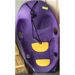 'RIVA'  2 PERSON SNOW MISSILE SNOW SLED - 55"L X