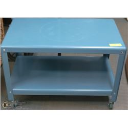 BLUE METAL ROLLING STAND 27 X 16 X 19