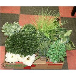 FLAT OF SHOWHOME ARTIFICIAL PLANTS & FLOWERS