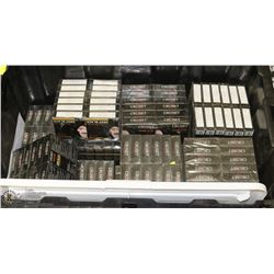 TOTE OF DEEP BLACK HAIR DYE LOTION