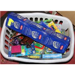 LAUNDRY BASKET OF TOYS AND MORE