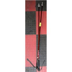 VINTAGE WOOD SKI POLES