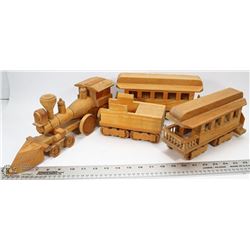 HANDMADE WOODEN TRAIN