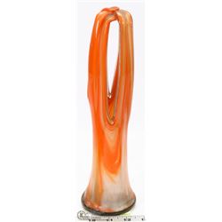 VINTAGE HANDBLOWN STRETCH ART GLASS