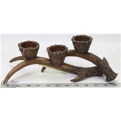 ANTLER CANDLE HOLDER