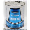 Image 1 : ALL STATE MOTOR OIL TIN
