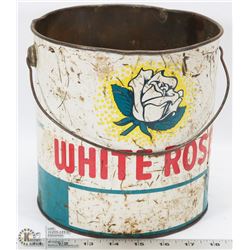 WHITE ROSE 10LB OIL TIN