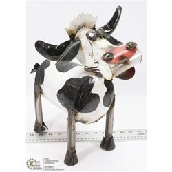 DECORATIVE FOLK ART DAIRY COW