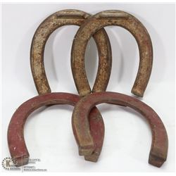 SET OF 4 OFFICIAL DIAMOND HORSE SHOES