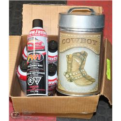 BOS WITH HIGH PERFORMANCE CLEANING WAX AND