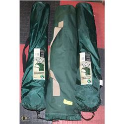 GROUP OF 3 FOLDING LAWN CHAIRS