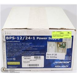 SECURITRON BPS-12/24-1 POWER SUPPLY, NEW IN BOX