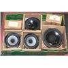 Image 1 : FLAT OF ASSORTED SIZED NEW PSB SPEAKERS,