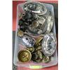 Image 1 : LARGE LOT OF SILVER PLATED, COPPER & BRASS ITEMS