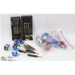 4 SETS OF  DARTS (2 CASES) - RAPIER &