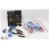 Image 1 : 4 SETS OF  DARTS (2 CASES) - RAPIER &