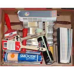 NEW PAINT BRUSHES, ROLLERS, & MORE