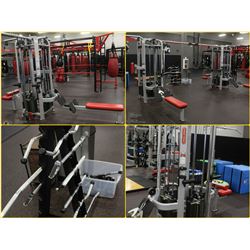 FEATURED ITEM: 8 STACK DOUBLE TOWER CABLE MACHINE