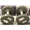 Image 1 : PAIR OF UFC 22.5 LB DUMBBELLS
