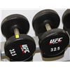 Image 1 : PAIR OF UFC 32.5 LB DUMBBELLS