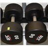 Image 1 : PAIR OF UFC 90 LB DUMBBELLS