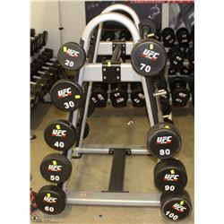 STAR TRAC BARBELL RACK