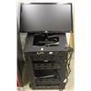 Image 1 : SERVER RACK WITH AN LG 24" MONITOR