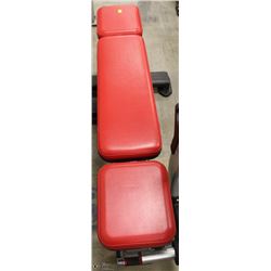 STAR TRAC ADJUSTABLE BENCH