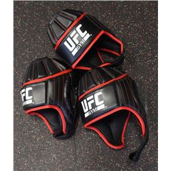 LOT OF 3 UFC HEADGEAR SIZE LARGE/X-LARGE
