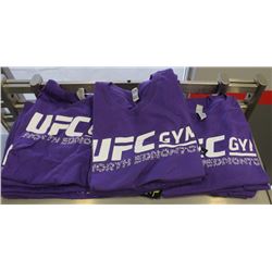 LOT OF 15 UFC WORKOUT SHIRTS - SIZE MEDIUM