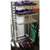Image 1 : 3 TIER SHELF WITH HANGERS