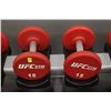 Image 1 : PAIR OF 15LB UFC DUMBBELLS