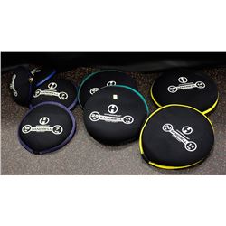 LOT OF 8 ASSORTED SIZE SAND BELLS