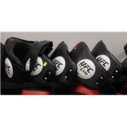 LOT OF 5 ASSORTED UFC TRAINING BELTS