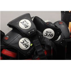 LOT OF 6 ASSORTED UFC TRAINING BELTS